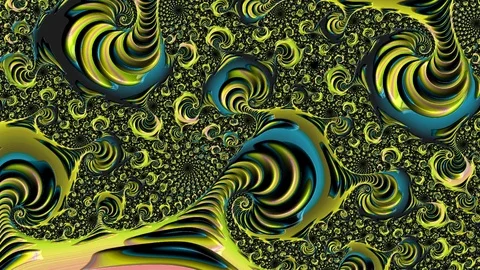 Fractal loop video Stock Footage 116350597