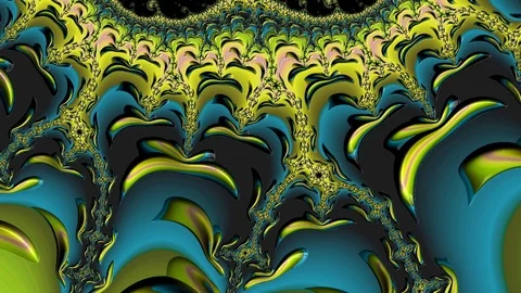 Fractal loop video Stock Footage 116350633