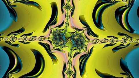 Fractal loop video Stock Footage 116350649