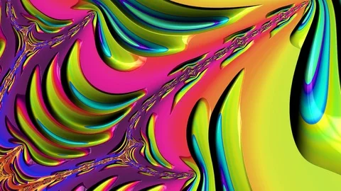Fractal loop video Stock Footage 116350665