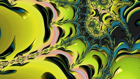 Fractal loop video Stock Footage 116350678