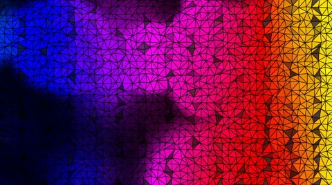 Fractal mandala pattern. Geometric artwork of triangles. Abstract background. Stock Footage 65320821