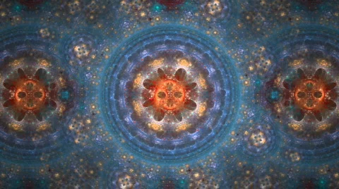 Fractal Mandalascope Stock Footage 704909