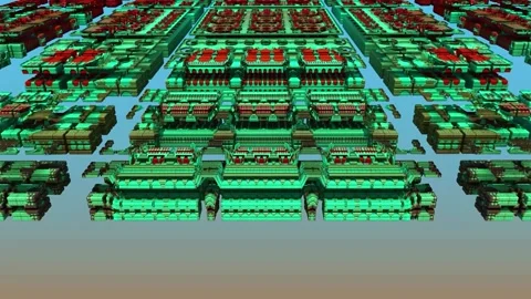 Fractal Mandelbrot 3D Stock-Footage 220683102