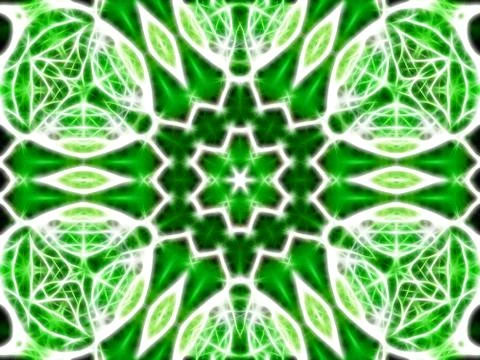 Fractal mosaic background Stock Illustration