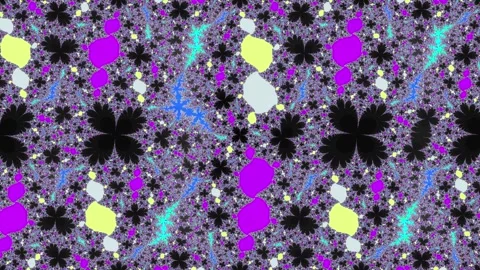 Fractal Movement Dynamic Loop I Stock Footage 242832326