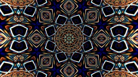 Fractal Native American 1 Stock Footage 103106048