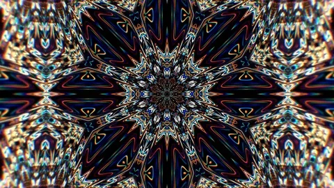 Fractal Native American 4 Stock Footage 103106189