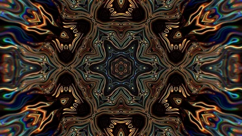 Fractal Native American 5 Stock Footage 103106284