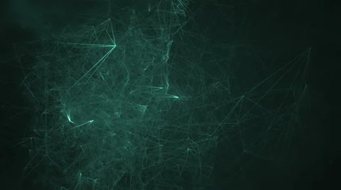 Fractal neon background with lines. Stock Footage 65433301