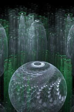  A fractal is a never-ending pattern. Stock Illustration