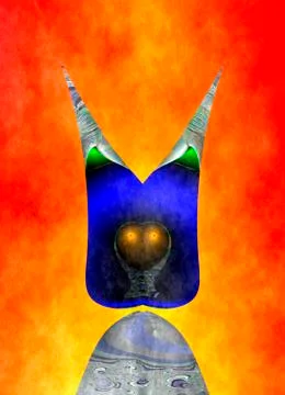 Fractal object Stock Illustration