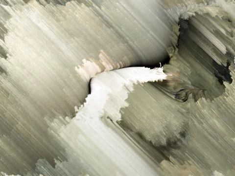 Fractal Paint Composition Stock Illustration