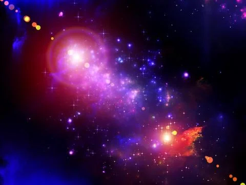 Fractal Paint Texture Illustration