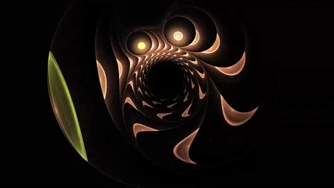 Fractal pattern. Animation. 4K Stockbeeldmateriaal 86266261