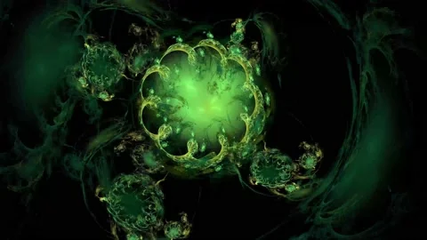 Fractal pattern. Animation. 4K 스톡 동영상 87544516