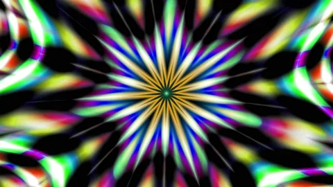 Fractal pattern. Animation. 4K Stockbeeldmateriaal 87544613