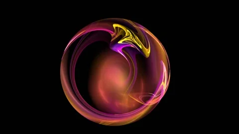 Fractal pattern. Animation Stock Footage 87544492