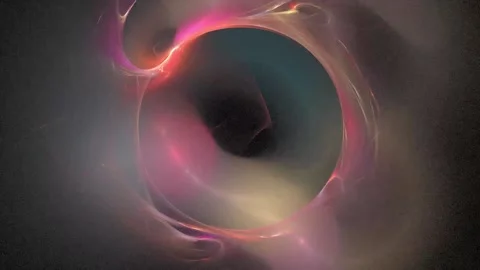 Fractal pattern. Animation Stockbeeldmateriaal 91935195