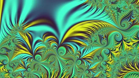 Fractal pattern. Animation Stock Footage 91935201