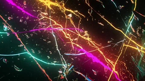 Fractal Pattern of Chaos Stock Footage 308245101