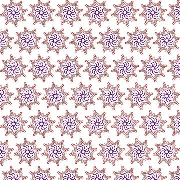 Fractal pattern. Circles. Stock Illustration