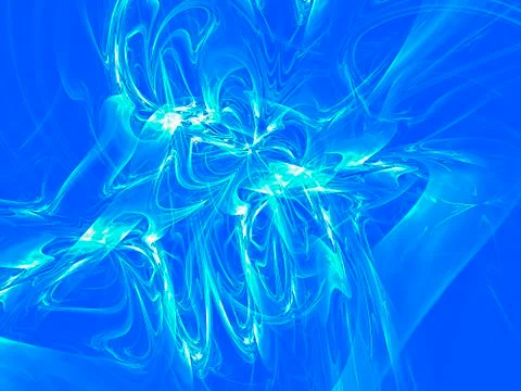 Fractal pattern, Creative background with water or sea waves, decorative imag Foto stock