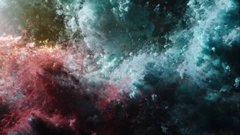 Fractal Pattern of Drift Video stock 308245214