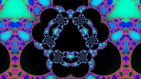 Fractal pattern Stock Footage 12380328