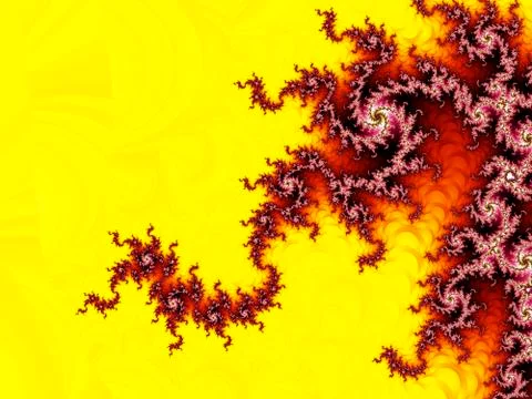 Fractal pattern Illustrazione stock