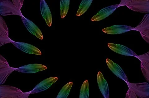 Fractal pattern Stock Illustration