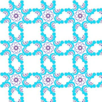 Fractal pattern Stock Illustration