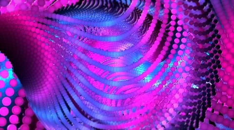 The fractal psychedelic vortex of the abstract spiral - 3d render illustratio Stock Illustration