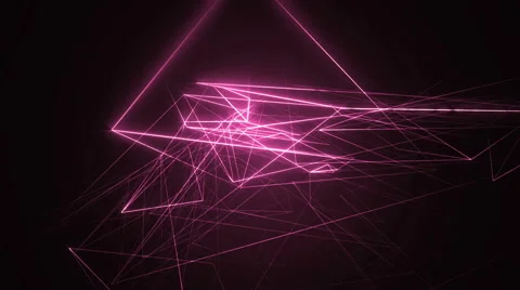 Fractal purple background with lines. Stock Footage 65433470