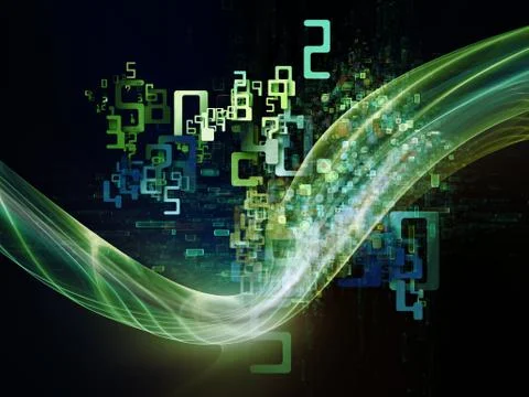 Fractal Realms And Beyond Illustrazione stock