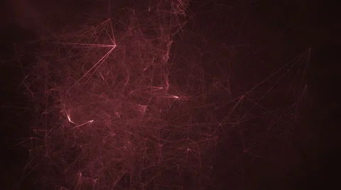 Fractal red background with lines. Stock-Footage 65433354