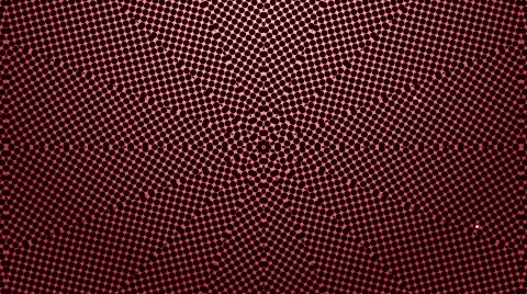 Fractal red kaleidoscopic background. Video stock 49919653