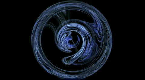 Fractal seamless loop ball Stock Footage 273273