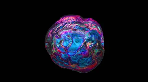 Fractal Sphere Video stock 64601969