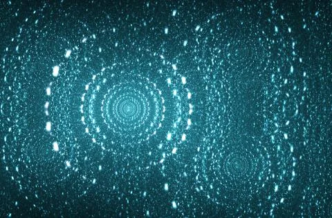 Fractal splash Stockillustratie