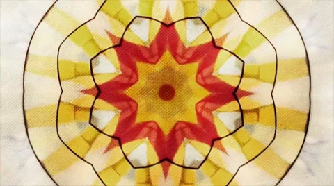 Fractal Star Stock Footage 30307884