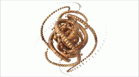 Fractal structure Stock Footage 12602562