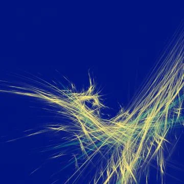 Fractal template Stock Illustration