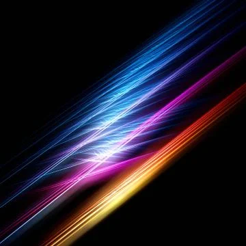 Fractal template Illustrazione stock