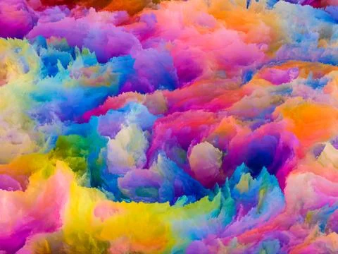 Fractal Texture Stock Illustration