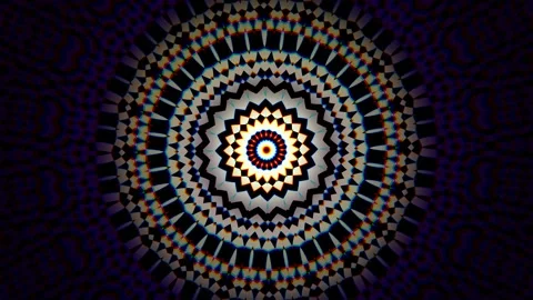 Fractal Tranquility: Seamless Loop Background (4K, 60fps, 40 sec) Video stock 269597810