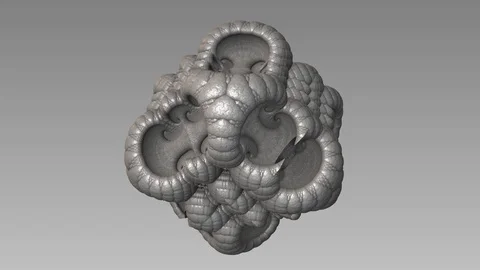 Fractal transformation Stock Footage 101454680