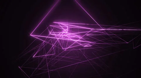 Fractal violet background with lines. Stock Footage 65433438