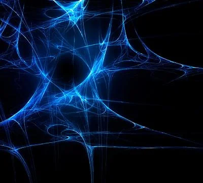 Fractal web Stock Illustration