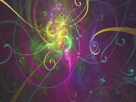 Fractal world Stock Footage 80680899